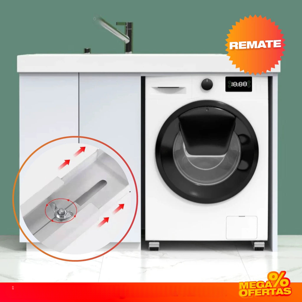 Soportes Lineales para Electrodomésticos – Mueve la Nevera o Lavadora Sin Esfuerzo