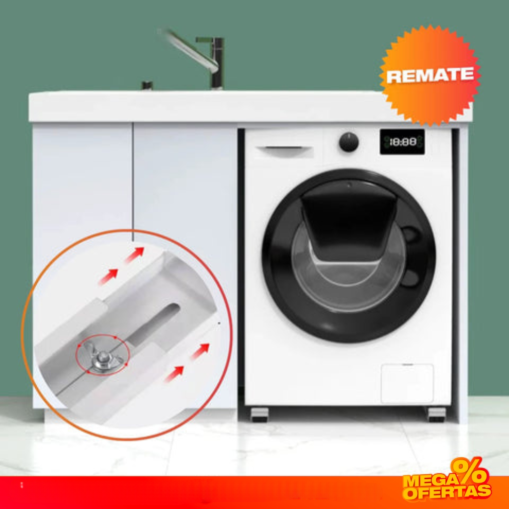 Soportes Lineales para Electrodomésticos – Mueve la Nevera o Lavadora Sin Esfuerzo