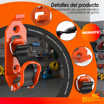 Set x4 Soportes Liberación Rápida para herramientas