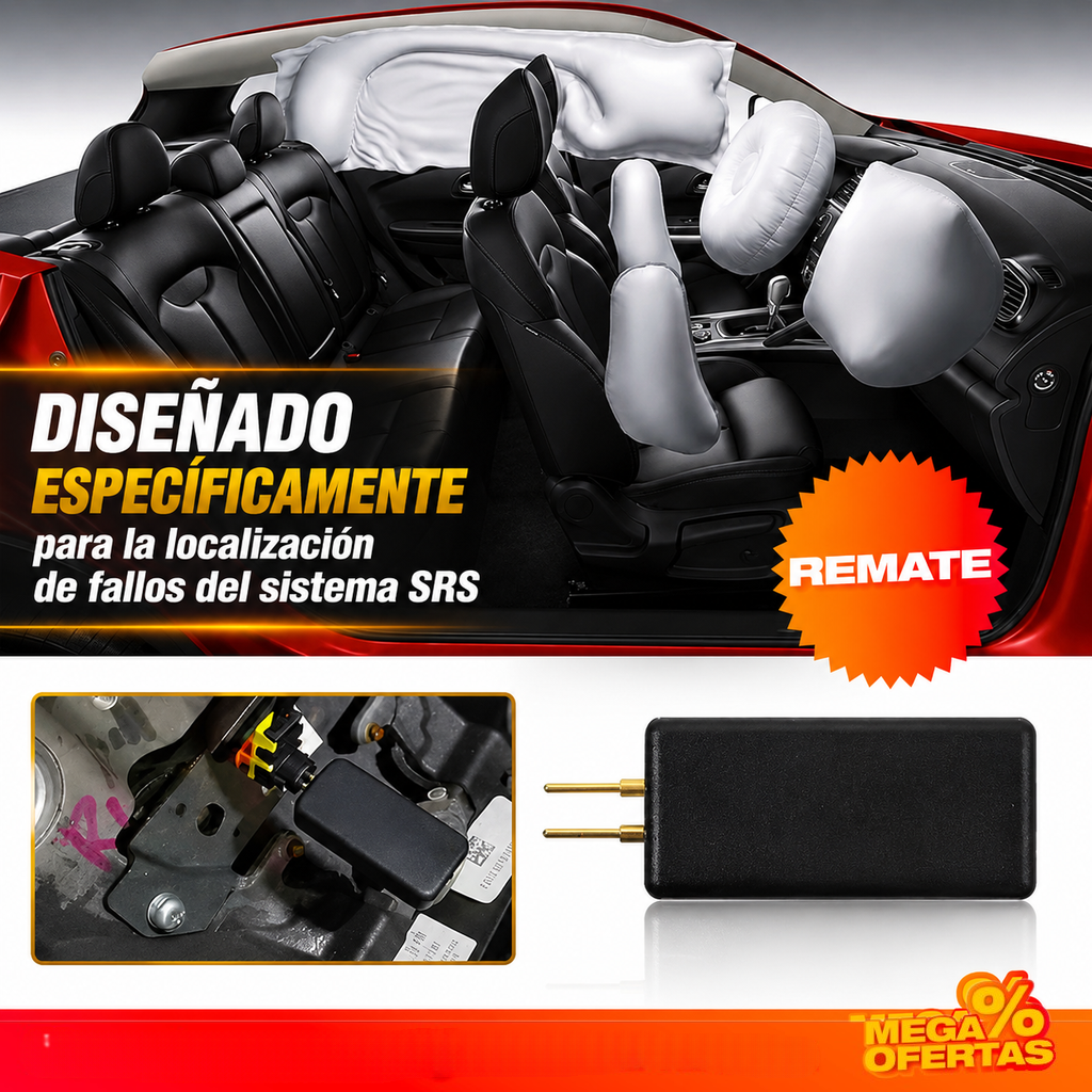 Kit x8 Detectores Diagnóstico Sistema Bolsa De Aire Para Vehículo