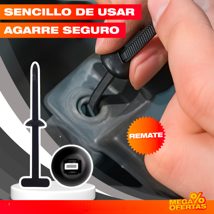 Zunchos de Sujeción Universal – Amarra y Asegura Cualquier Cosa