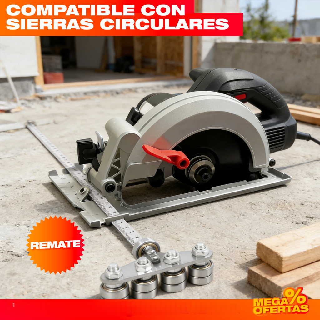 Guía de Corte para Madera – Cortes Rectos Perfectos