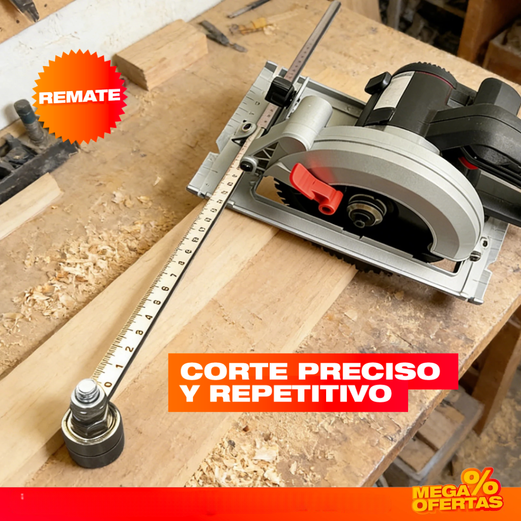 Guía de Corte para Madera – Cortes Rectos Perfectos