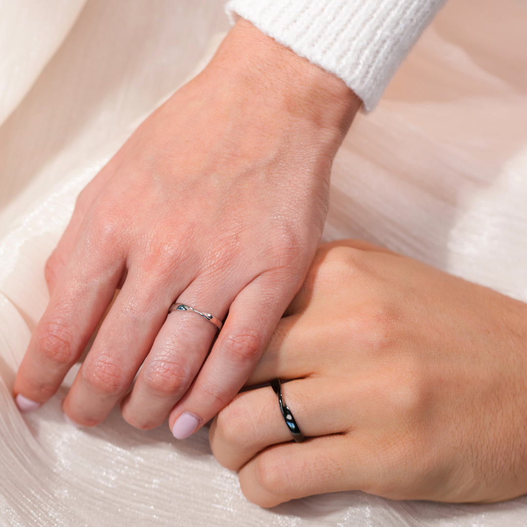 Anillo Promesa de Amor - Juego de anillos de pareja