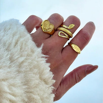 Anillo de serpiente (Ajustable)