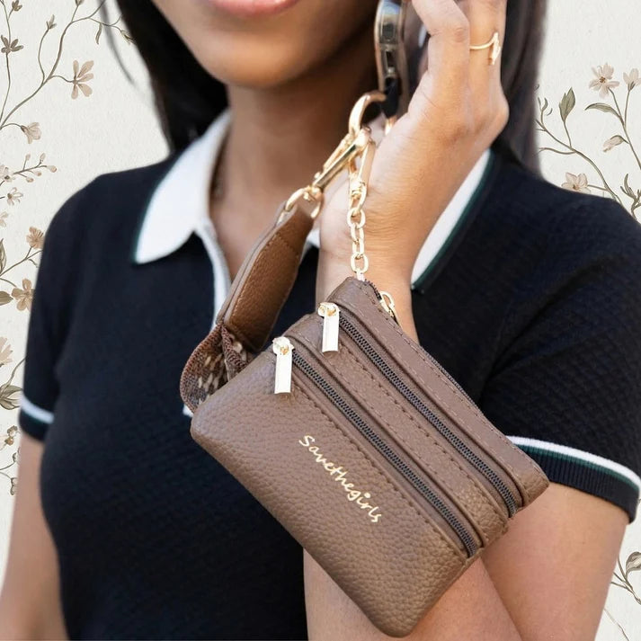 Correa Clip & Go con estuche con cierre - Diseño Fun Dots