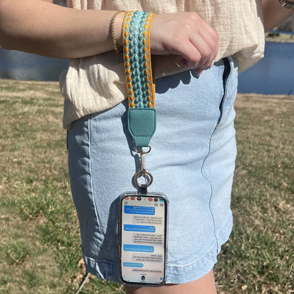 Correa Clip & Go con estuche con cierre - Diseño Fun Dots