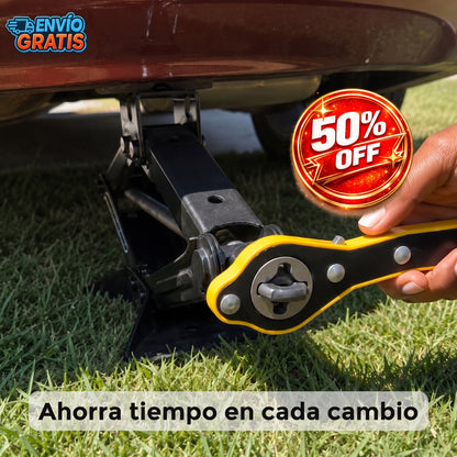 LiftPro™ - Llave de crique para gato de auto