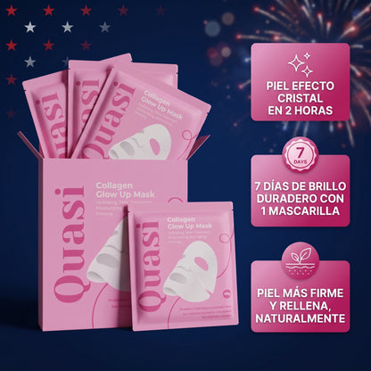 Mascarilla de colágeno para un brillo radiante 2.0