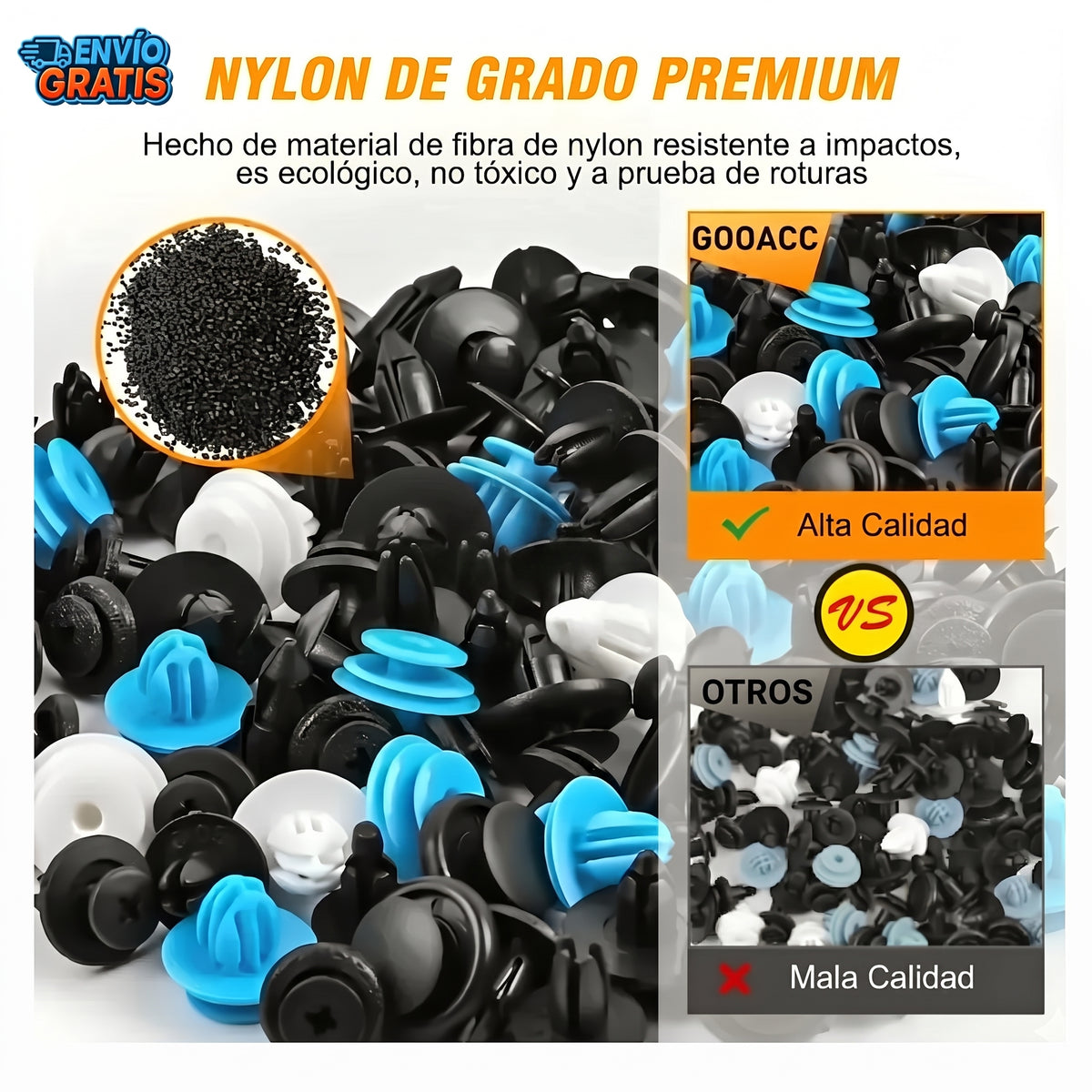 FixClip™ - Kit clips universales vehículo