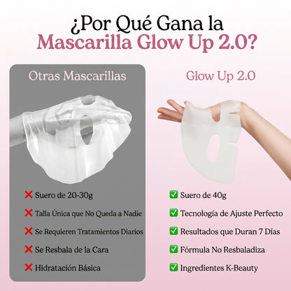 Mascarilla de colágeno para un brillo radiante 2.0