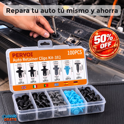 FixClip™ - Kit clips universales vehículo