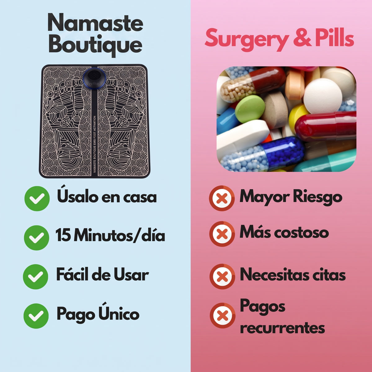 Namaste™ Arregla el pie caído desde casa