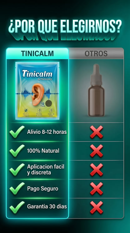 Parches herbales para el zumbido de oído
