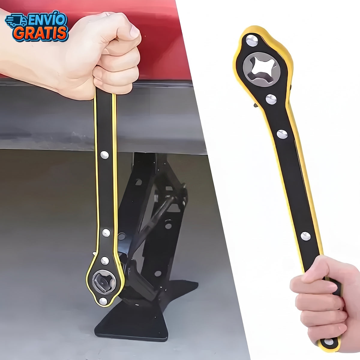 LiftPro™ - Llave de crique para gato de auto