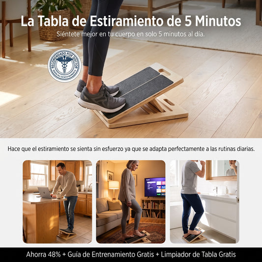 Tabla de estiramiento y movilidad (+ Guía de entrenamiento gratuita)