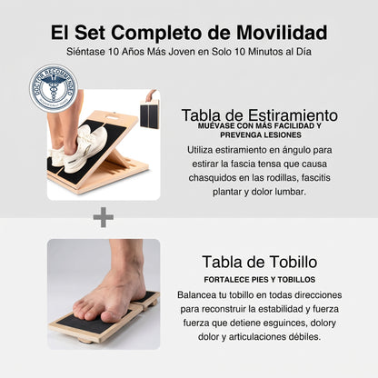 Tabla de estiramiento y movilidad (+ Guía de entrenamiento gratuita)