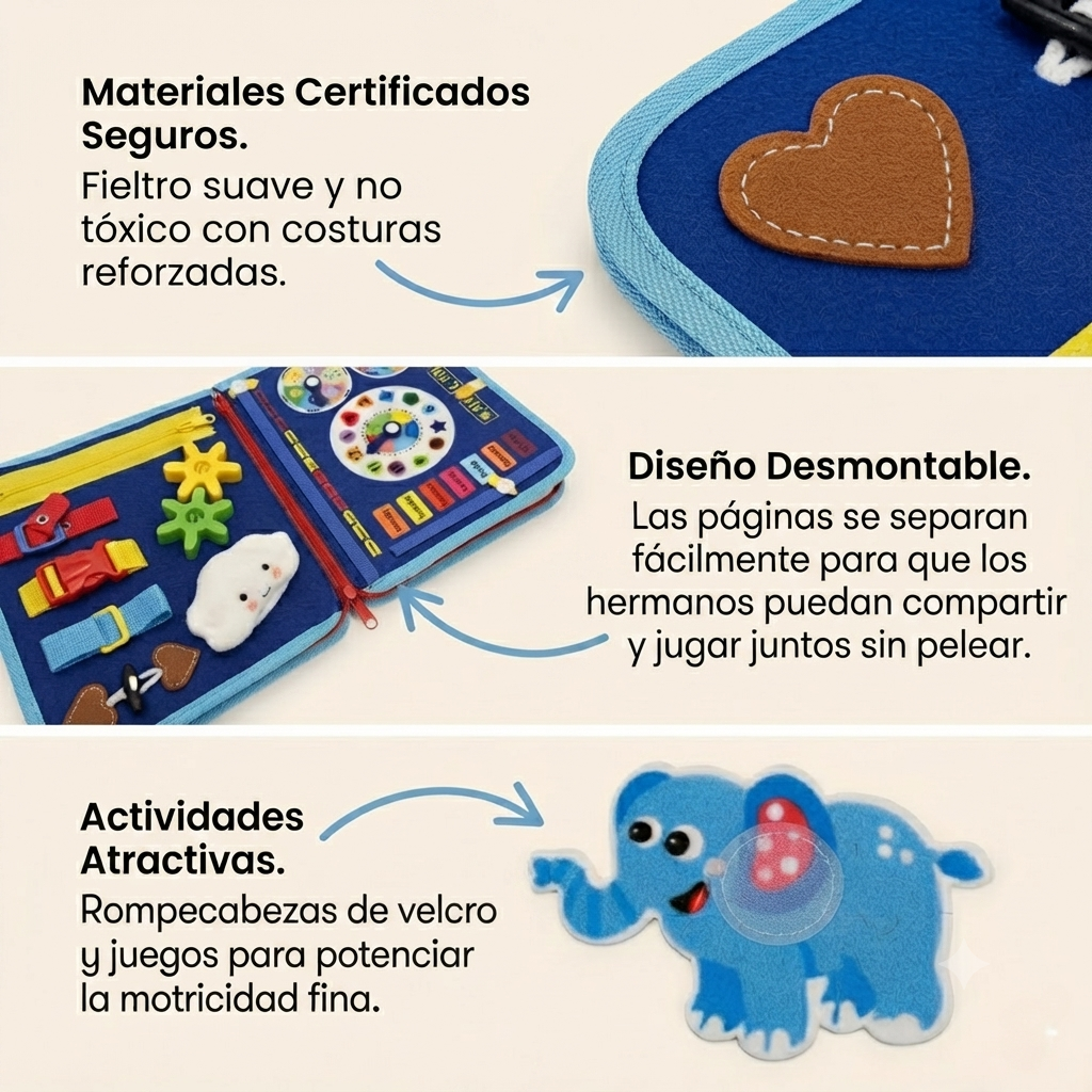 Tablero de actividades Montessori Namaste™
