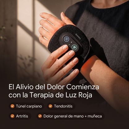TheraWrap - Muñequera inalámbrica de terapia de luz roja