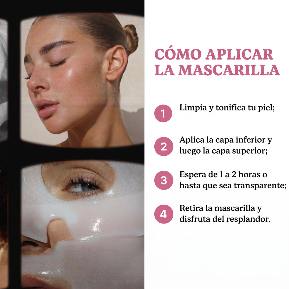 Mascarilla de colágeno para un brillo radiante 2.0
