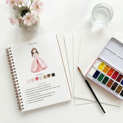 Libro de Acuarelas - El kit creativo antiestrés