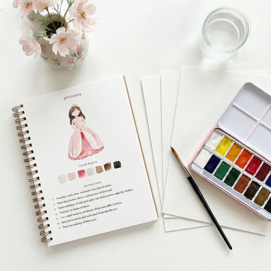 Libro de Acuarelas - El kit creativo antiestrés
