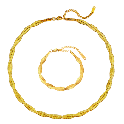 Conjunto Espiga Trenzada