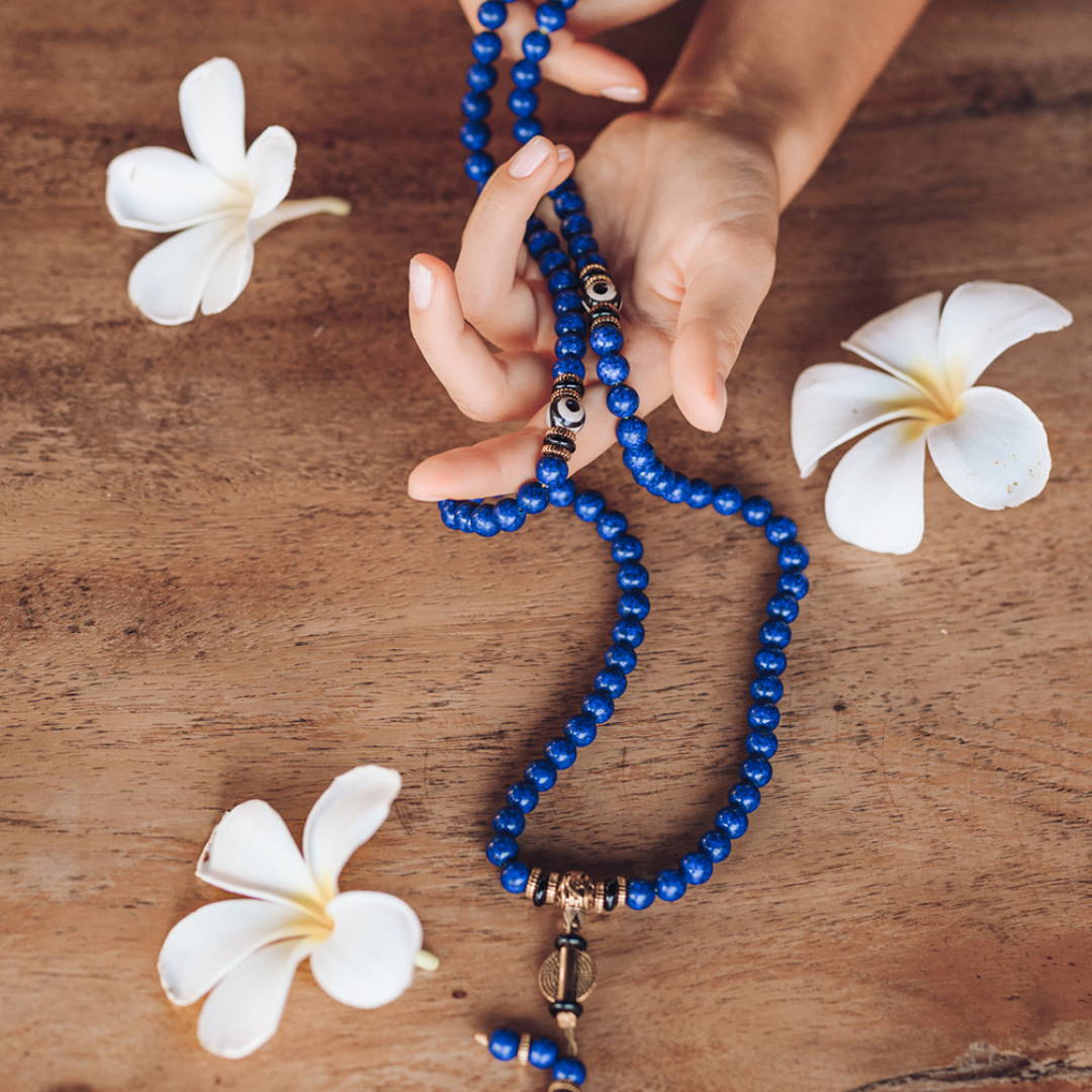 Collar Tercer Ojo I Lapislázuli Auténtico