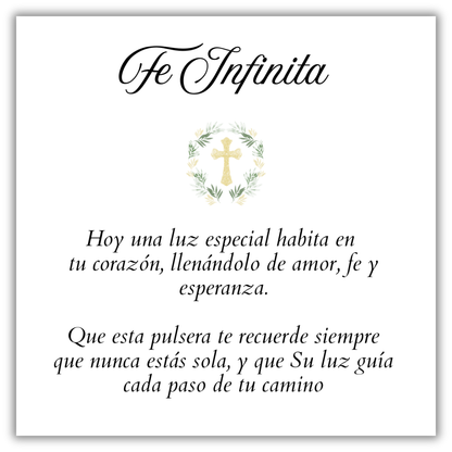 Pulsera Fe Infinita