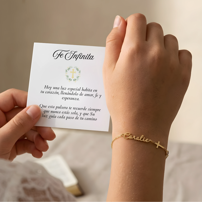 Pulsera Fe Infinita