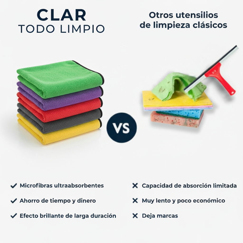 TodoLimpio - Paños de microfibra XXL