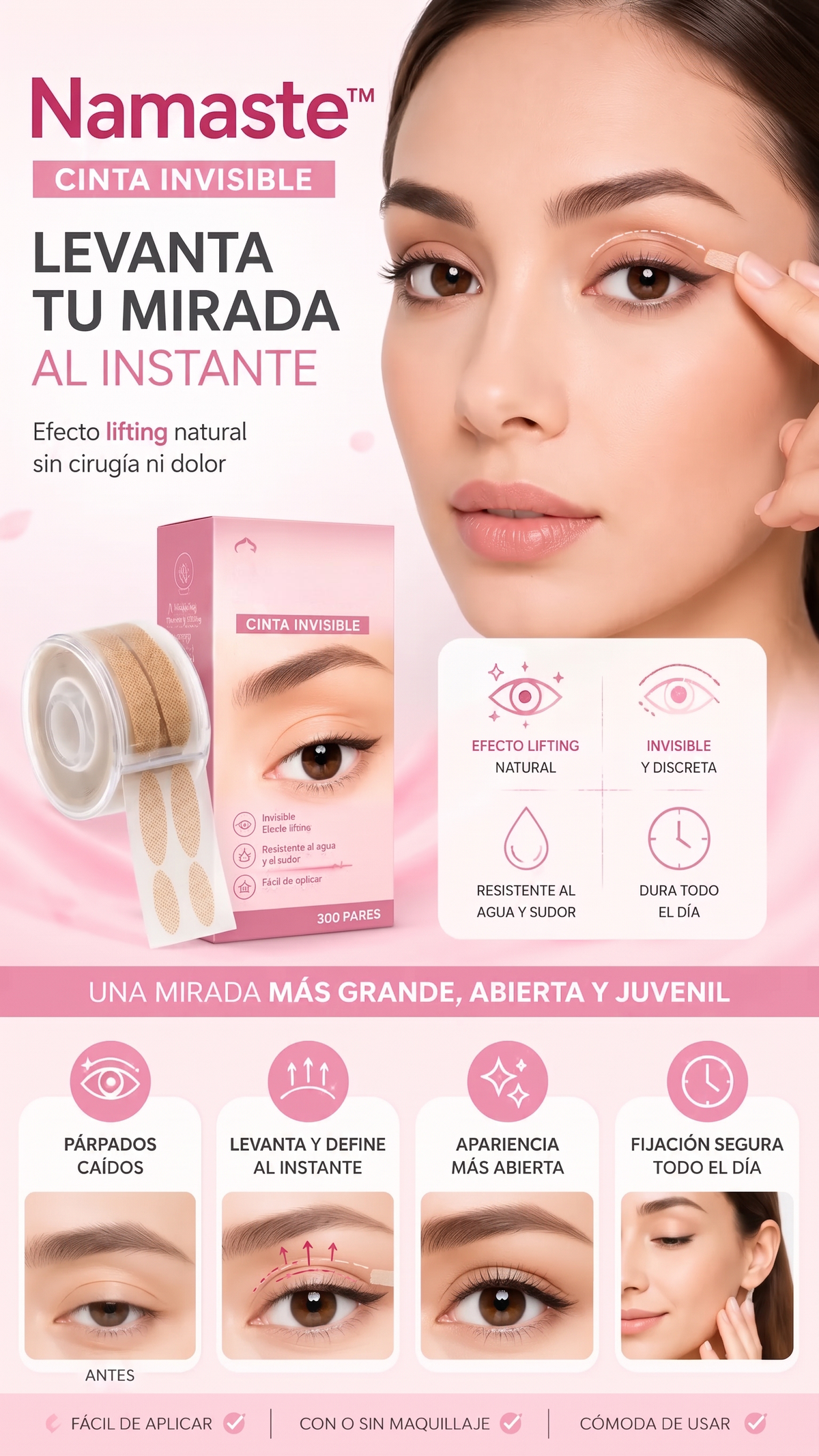 Namaste - Cintas invisibles, levanta tu mirada al instante