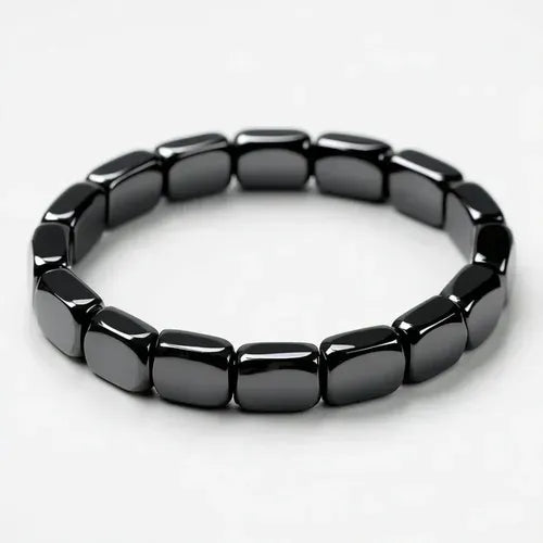 Pulsera A Mi Papa De Piedra Hematita Ajustable