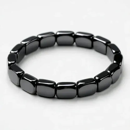 Pulsera A Mi Papa De Piedra Hematita Ajustable