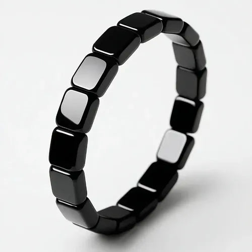 Pulsera A Mi Papa De Piedra Hematita Ajustable