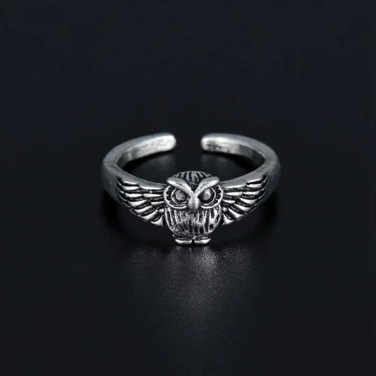 Anillo Búho Guardián