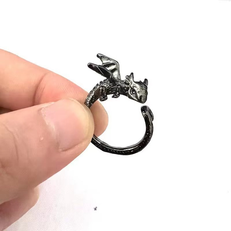 Anillo Dragón Ancestral (ajustable)