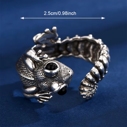 Anillo Lagarto Místico ( Ajustable )
