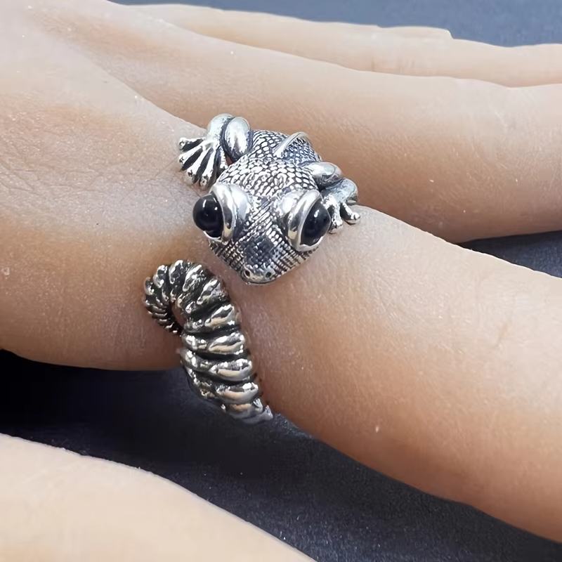 Anillo Lagarto Místico ( Ajustable )