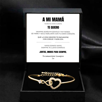 A Mi Mamá | Siempre Unidos | Pulsera Corazón