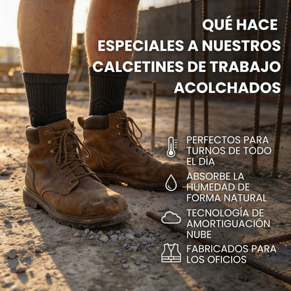 Calcetines de trabajo para comodidad todo el día