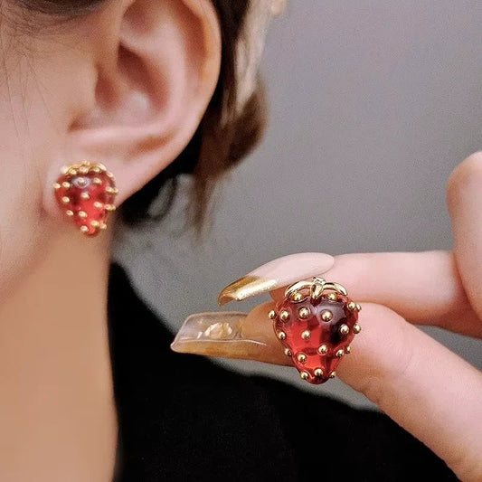 Aros y Collar Berry