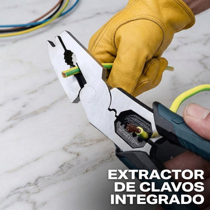 Alicate Multifunción 6 en 1 – Pinza Pela-Cables Profesional