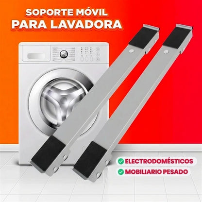 Soportes Lineales para Electrodomésticos – Mueve la Nevera o Lavadora Sin Esfuerzo ni Rayar el Piso