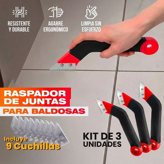 Promo 3x1 Raspador de Juntas – Juntas del Baño Como Nuevas Sin Esfuerzo