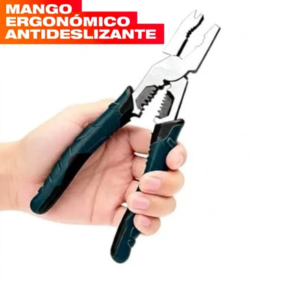 Alicate Multifunción 6 en 1 – Pinza Pela-Cables Profesional